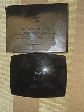 Lancôme Hypnôse Palette Ardent Drama - Black and Metallic Gold Packaging